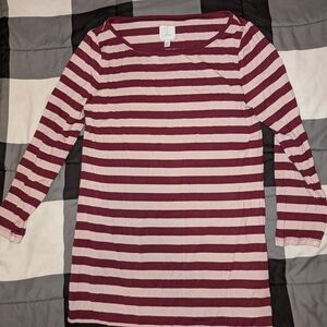 J CrewxHatch Striped Long Sleeve Top